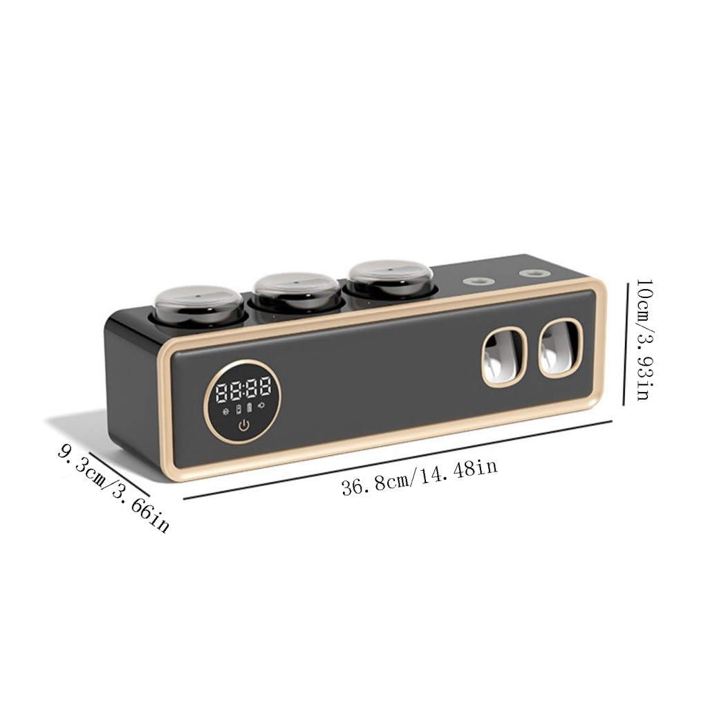 Estante para Cepillos de Dientes Spazzolino da Denti for Bagno Spazzolino da Denti a punzonatura Gratuito Spremiagrumi a Parete for dentifricio(A)