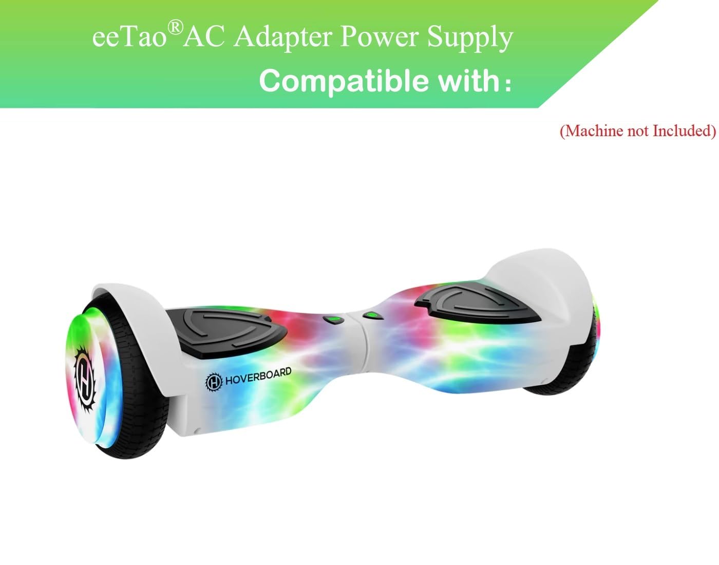 eeTao 42V AC/DC Adapter Charger Compatible with Gotrax Pulse Max/Trinity Plus/Trinity Max/Nova Pro 36V 2.6Ah 93.6Wh 36VDC 2600mAh Lithium ion Li-ion Battery 42VDC 0.85A Power Supply Cord PSU