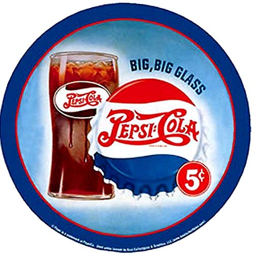 Signs 4 Fun Round Sign | Pepsi Big Glass Sign