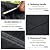 HIGHTQURO Patio Furniture Covers Waterproof, Heavy Duty 600D Outdoor Furniture Covers for Outside Sectional Sofa Set,Tear Resistance and Anti-UV,110"L x 84"W x 28"H, Black with White Border