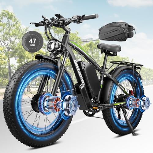 cendouk Electric Bike for Adults Peak 6000W 52V...