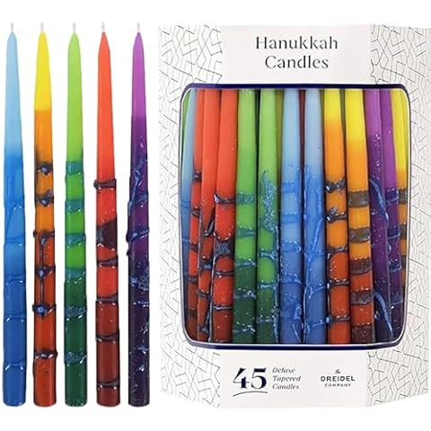 The Dreidel Company Dripless Hanukkah Candles Cover