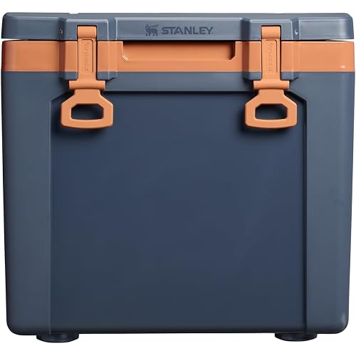 Stanley Adventure Outdoor Cooler with Wheels 50 qt | Heavy Duty Outdoor Camping Cooler with Easy Carry Side Handles | BPA-Free | Twilight