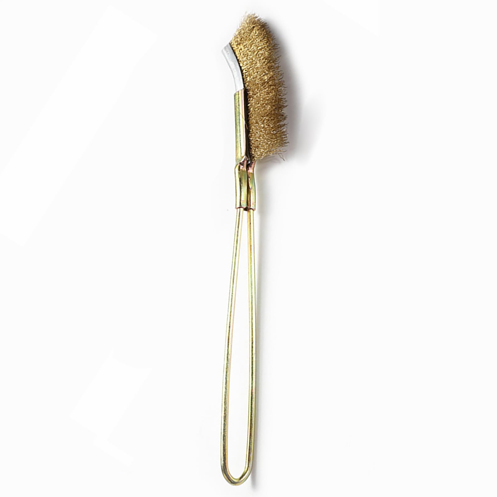 Portable Stainless Steel Brush with Iron Handle Designed for Home Use Stove and Grills Maintenance Cleaning Brush Household Cleaning Tool