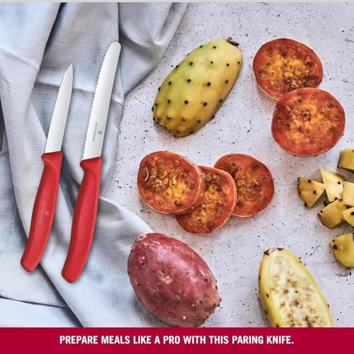Victorinox Swiss Classic 2 Piece Set with Serrated and Straight Edge Paring Knives - Red by Victorinox - Image 2