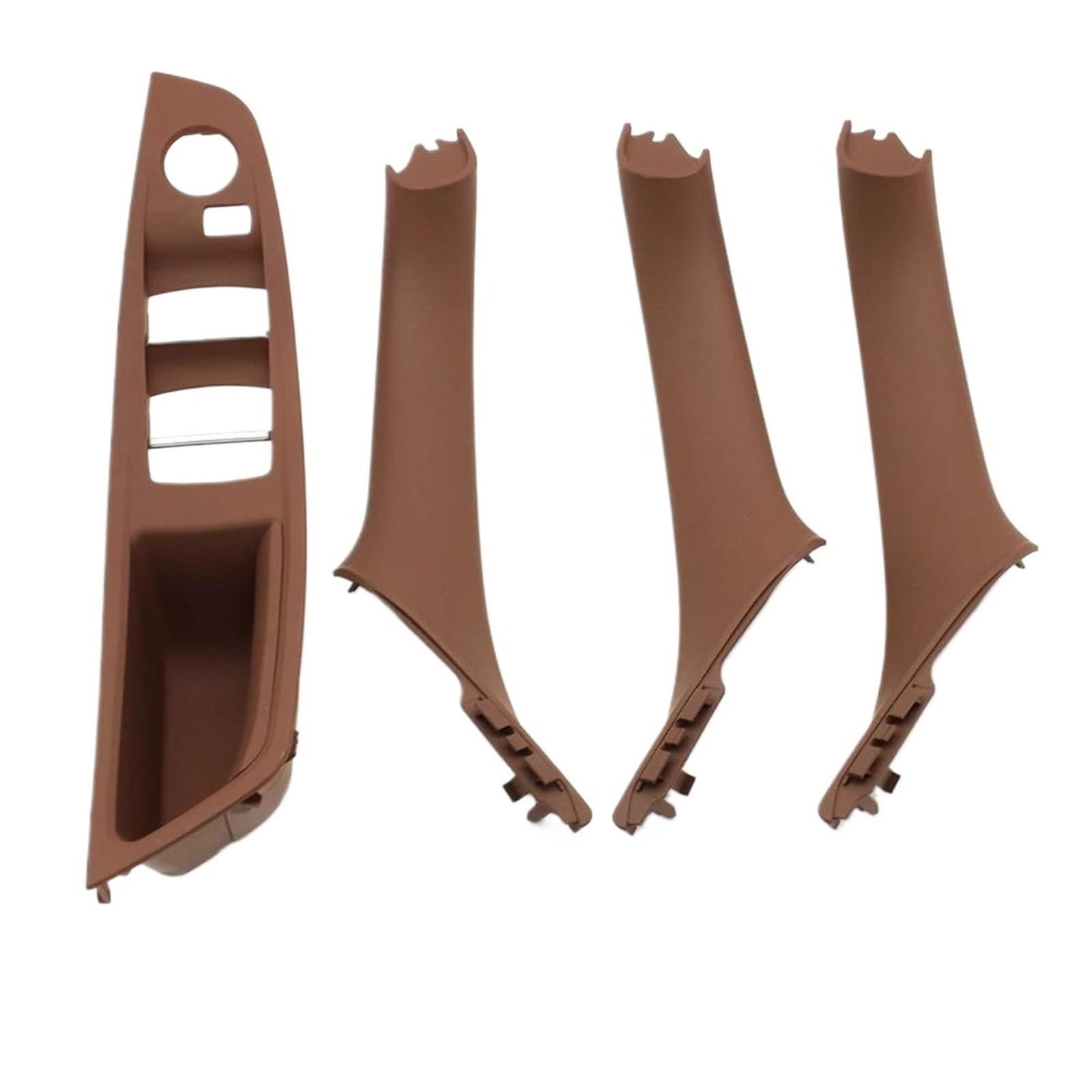 Rwrpqedexm Brown Door Handle Interior For F10 F11 520I 523I 525I 528I 530I 2010-2017 Car Door Handle Door Pull Handle