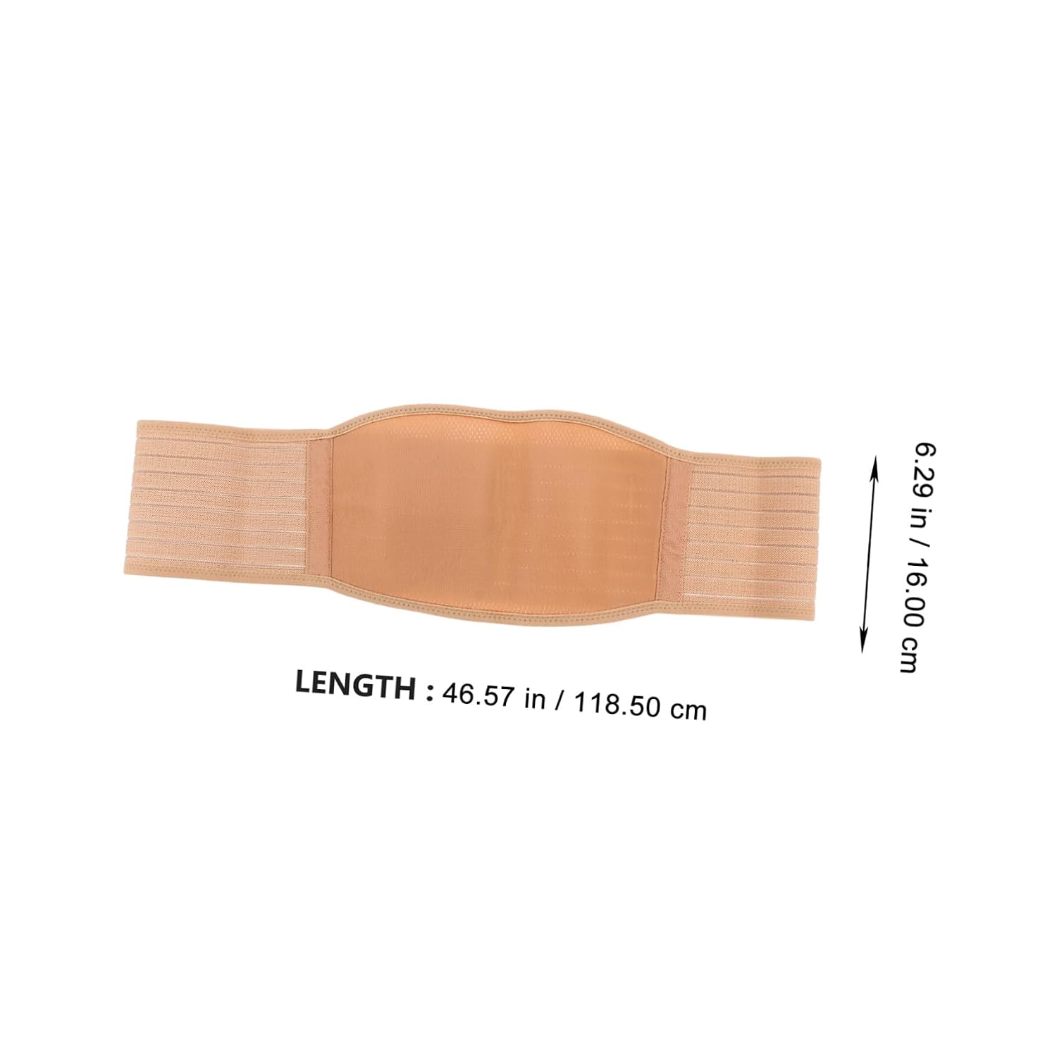 KOMBIUDA Breathable Early Pregnancy Abdomen Belt Maternity Belly Brace Band with Elastic Hook and Loop Support for Pregnant Women Pressure Relieving Waist Support in Beige