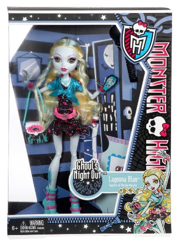 Muñeca Lagoona Blue Monster High Ghouls Night Out miniatura 3