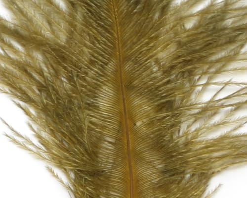 Hareline Fly Tying Ostrich Marabou Feathers for Streamers, Nymphs, and Tails