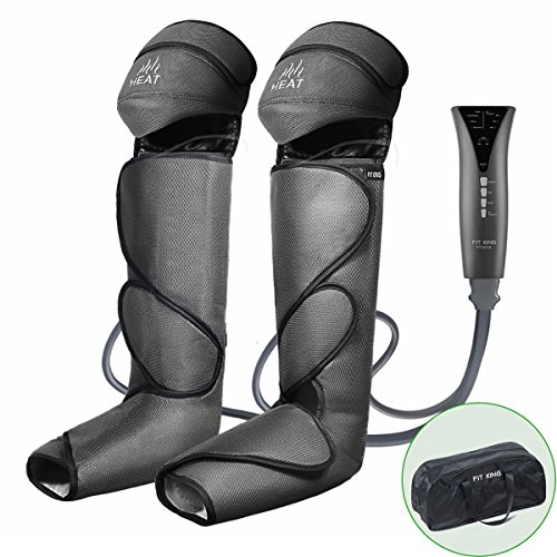 FIT KING Masseur Jambes et Pieds avec Fonction Chauffe-Genou pour...