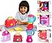 Set di Utensili Elettrodomestici da Cucina per Bambini Accessori da Cucina Giocattolo Include Tostapane, Frullatore e Mixer