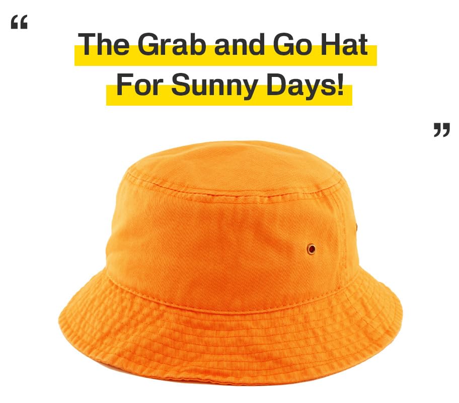 Image of KBETHOS 100% Cotton Washed Bucket Hat