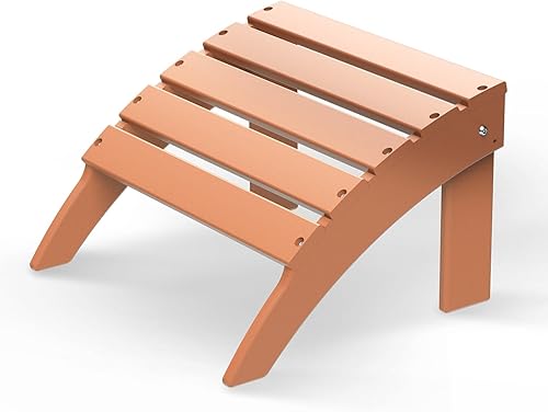 GREENVINES Adirondack - Juego de 2 otomanos de polietileno de alta densidad para todo tipo de clima, reposapiés plegable de plástico Adirondack para GREENVINES Adirondack - Juego de 2 otomanos de polietileno de alta densidad para todo tipo de clima, reposapiés plegable de plástico Adirondack para