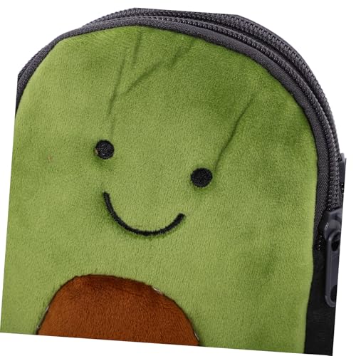 VALICLUD Fruit Shaped Crossbody Bag Avocado Coin Pouch for Boys and Girls and Students Versatile Storage Bag for Daily Life3