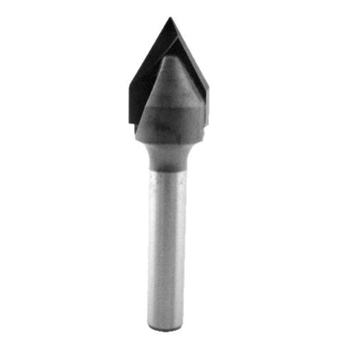 Southeast Tool SE1560 VGroove Bit, (60* Angle), 1/2" Shank, 1/2