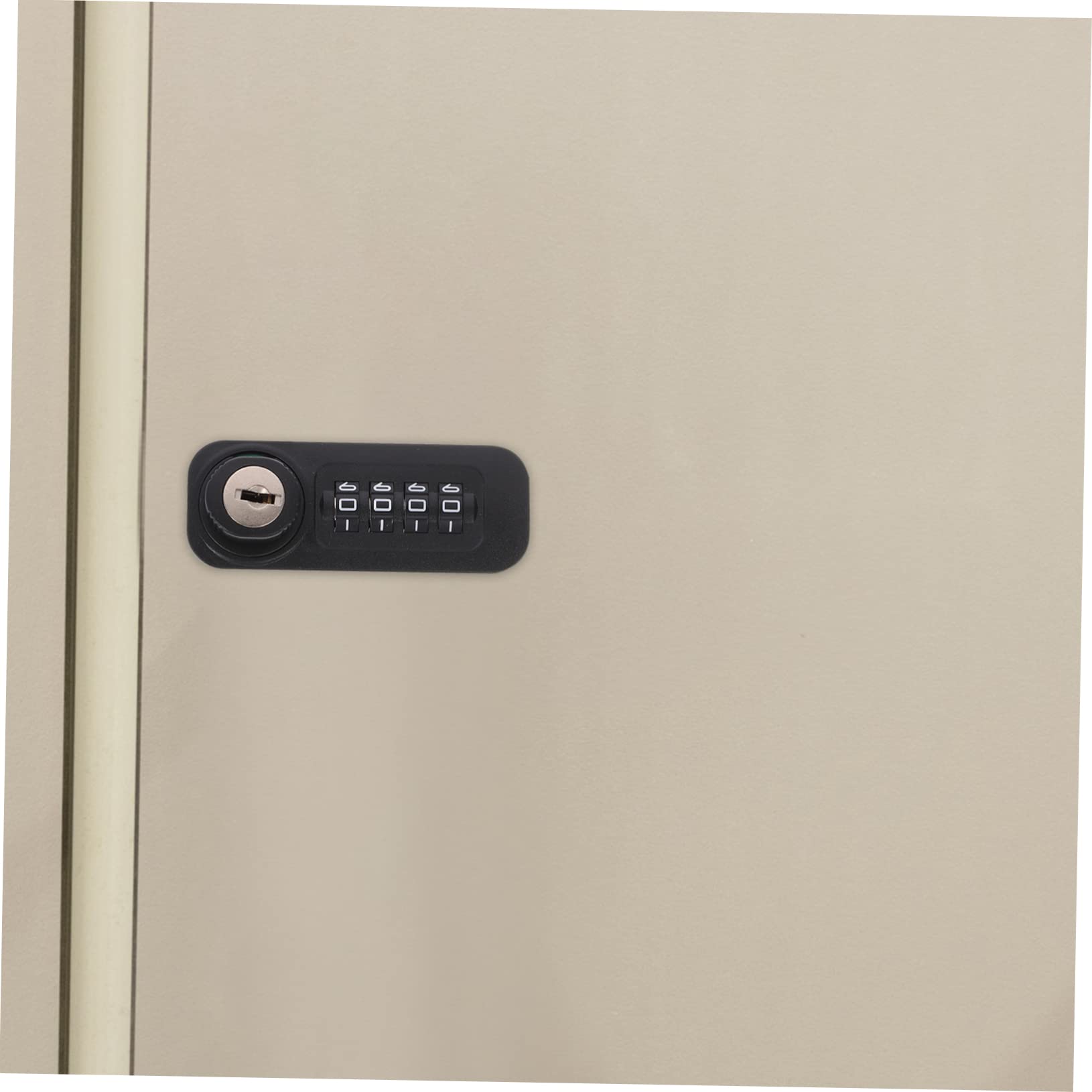 WOONEKY 3 Pezzi 4 Armadietto Serratura Del Cancello Serratura Senza Chiave a Combinazione Blocco Della Password Del Cassetto Serrature a Camma Serrature Con Codice Tecnopolimeri