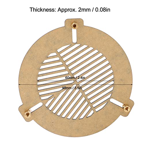 Goshyda Bahtinov Focusing Mask, Bahtinov Mask Focusing Mask Acrylic Telescope Focusing Mask Support 60 to 90mm Objective Lens - Image 4