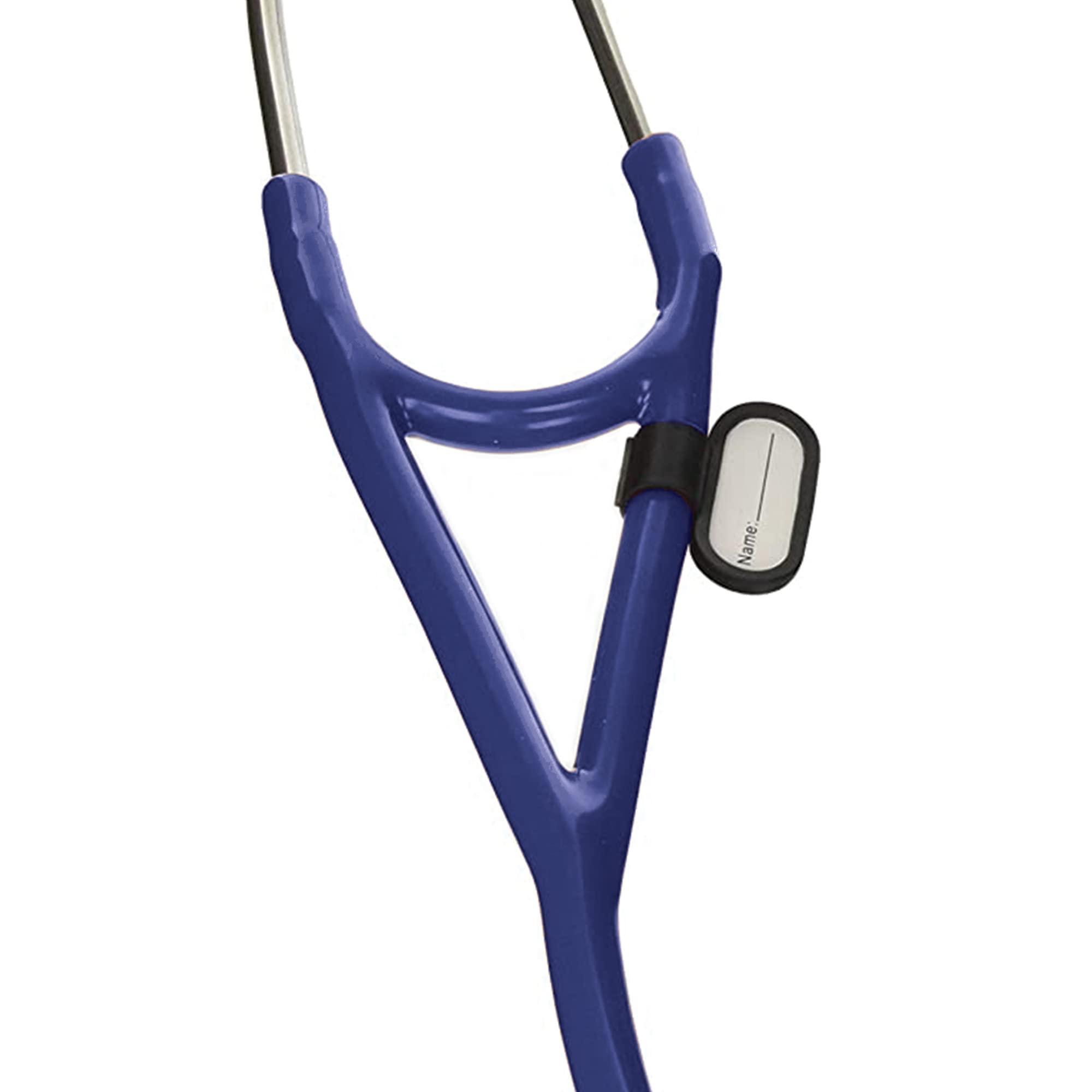 Gima - Estetoscopio clásico de cardiología con cabezal de acero inoxidable, campana en forma de cono para bajas frecuencias, membrana de alta sensibilidad para amplificar sonidos, Lira Blu, 32550
