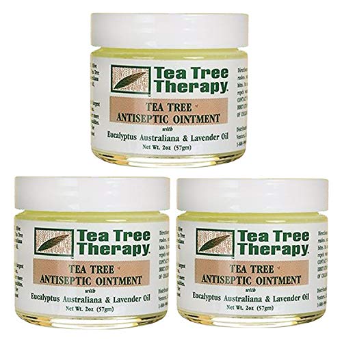 Tea Tree Therapy Tea Tree Antiseptic Ointment 2 Ounce (Pack of 3)