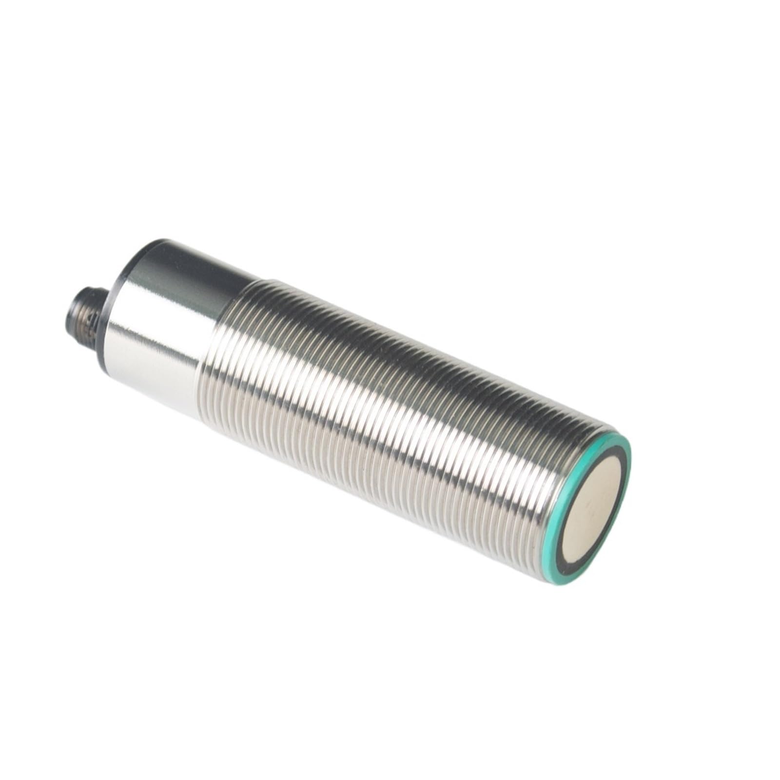Ultradźwiękowy czujnik zbliżeniowy 50-2000 mm 24 V DC NPN PNP analogowy 0 do 10 V 4 do 20 mA ultradźwiękowy czujnik poziomu (zielony)