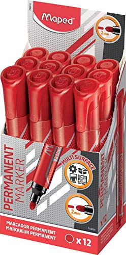 Maped - Pennarello indelebile, punta rotonda
