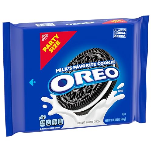 OREO Chocolate Sandwich Cookies, Party Size, Christmas Cookies, 24.16 oz image 13