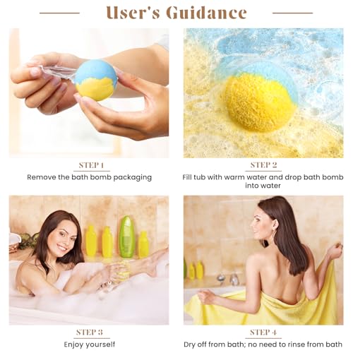 Zenbombs MPNZB0002-P20 Bath Bombs Set, 20 Pcs Natural Shea Butter & Safe Oil Bath Bomb thumb #4