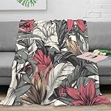 Zoom IMG-1 ctamm piante tropicali coperta flanella Zoom IMG-1 ctamm piante tropicali coperta flanella