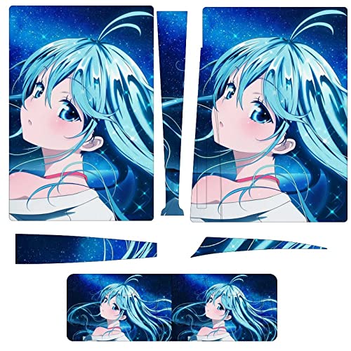PS5 スキンシール 電波女と青春男 エリオ PS5 Sticker ディスク版 PlayStation 5 スキンシール 保護カバー 本体 コントローラー スキンフィルム カバー ステッカー 防塵 傷防止 保護シール 全面保護 プレイステーション 5 側