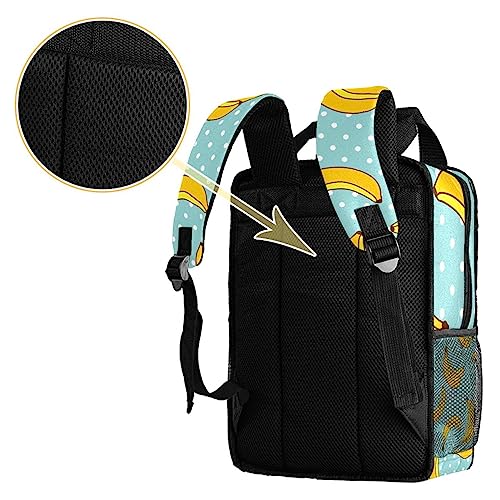 Sac à dos banane garçons multicolore réglable 14x10.2x4.7 pouces - 4