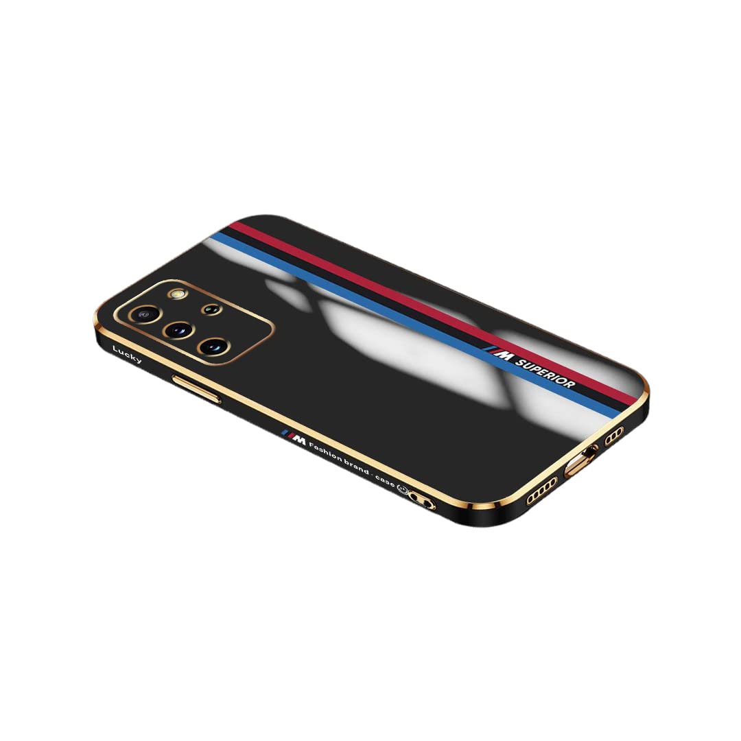 MILLION CASES® Back Cover Case for Samsung Galaxy S20 Plus Soft Flexible TPU Shockproof Protective Electroplating Superior Print Case(Black) (B0BZ7S3RMH) Amazon Price History, Amazon Price Tracker