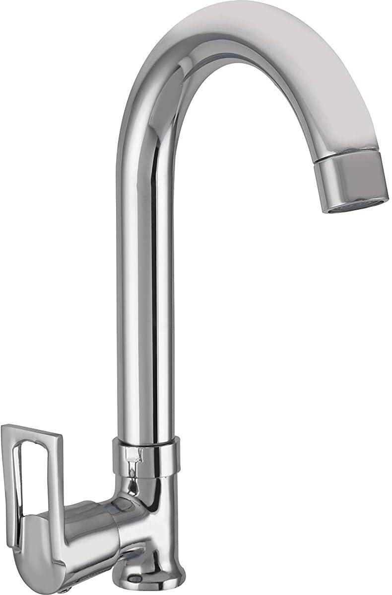 Senkiddpro Brass Kubix Swan Neck Taps for Sink/wash Basin 360 Degree Moving, Chrome Finish Suitable for Bathroom/Washroom/Toilet/Home/Office/Sink/Basin etc. Aerator Foam Flow Faucet (B0CBMDMRWZ) Amazon Price History, Amazon Price Tracker