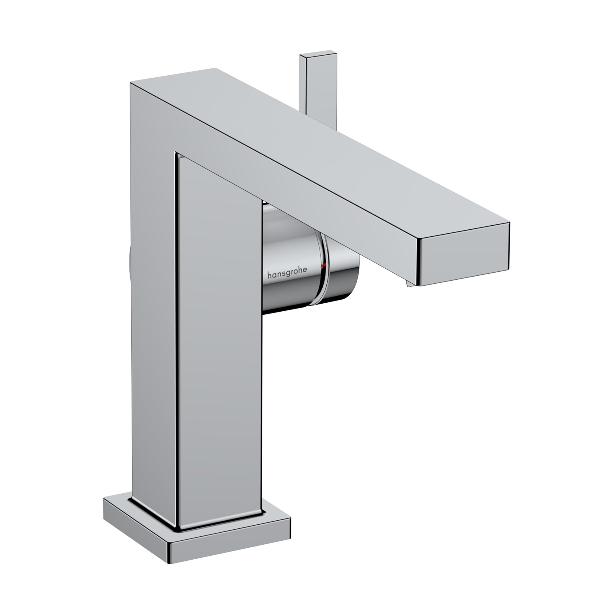 hansgrohe Tecturis E Modern 1-Handle 1-Hole 6-inch Tall Bathroom Sink Faucet in Chrome, 73021001