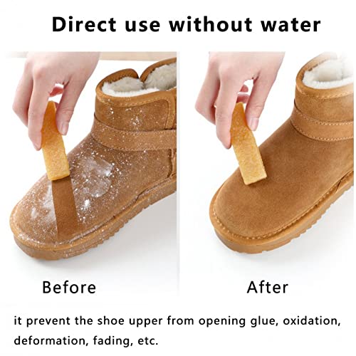 Lpitoy Gummi-schuhbürste, Dekontamination, Reinigung, Radiergummi Für Wildleder, Schaffell, Mattes Leder, Stiefelpflege, Schuhreiniger, Gummiblock