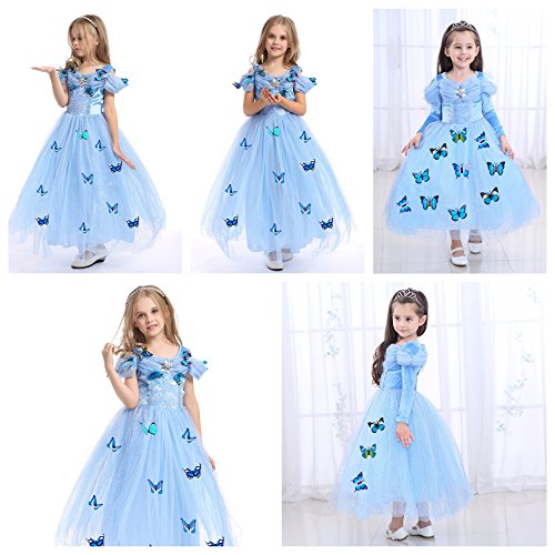 image for Party Chili Princess Costume for Little Girls Birthday,Christmas Dress