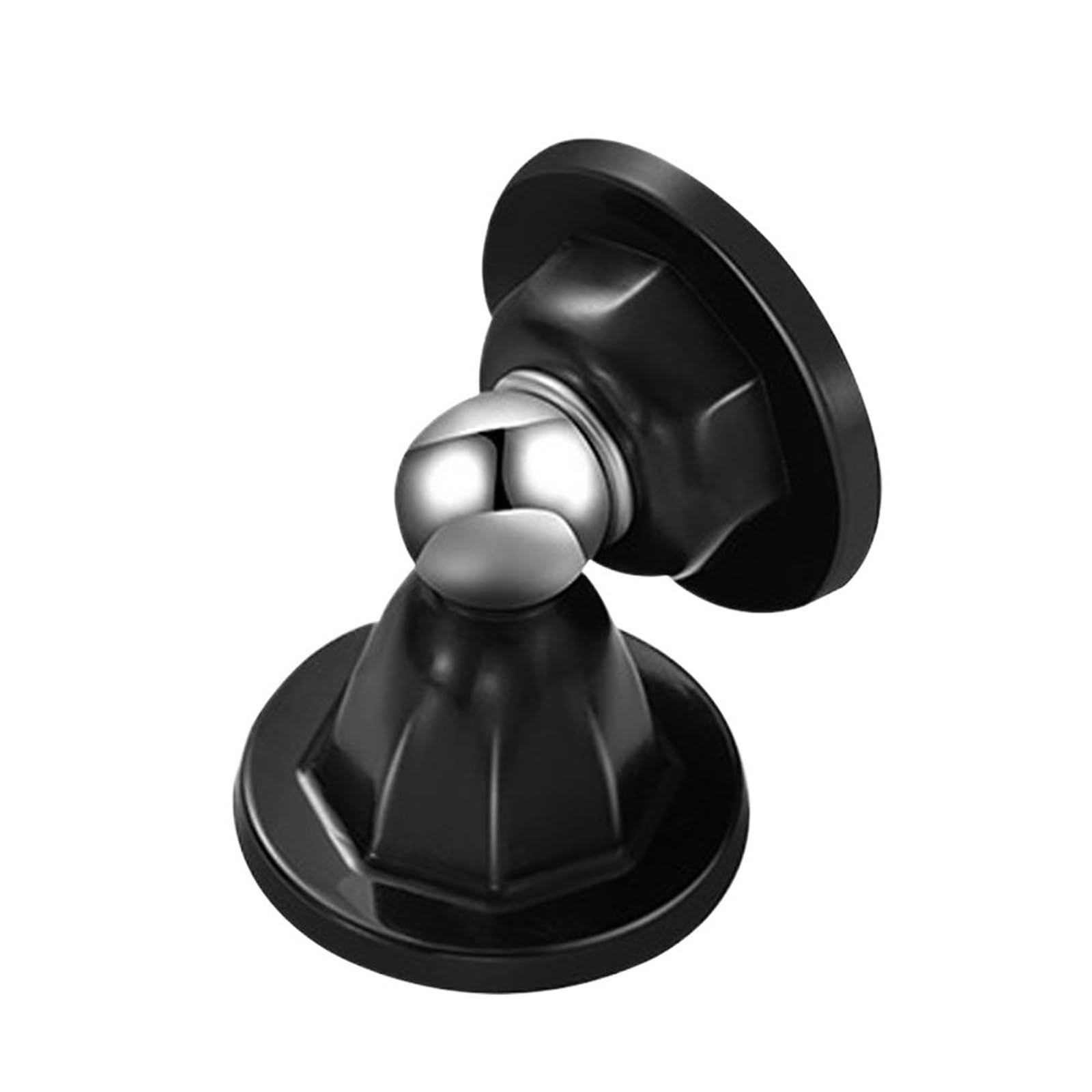 Fjixuo Black 2Pcs Door Suction Stopper Holder Keep Open Magnetic Stops For Wall For Floor Small For Home, Office(Black)