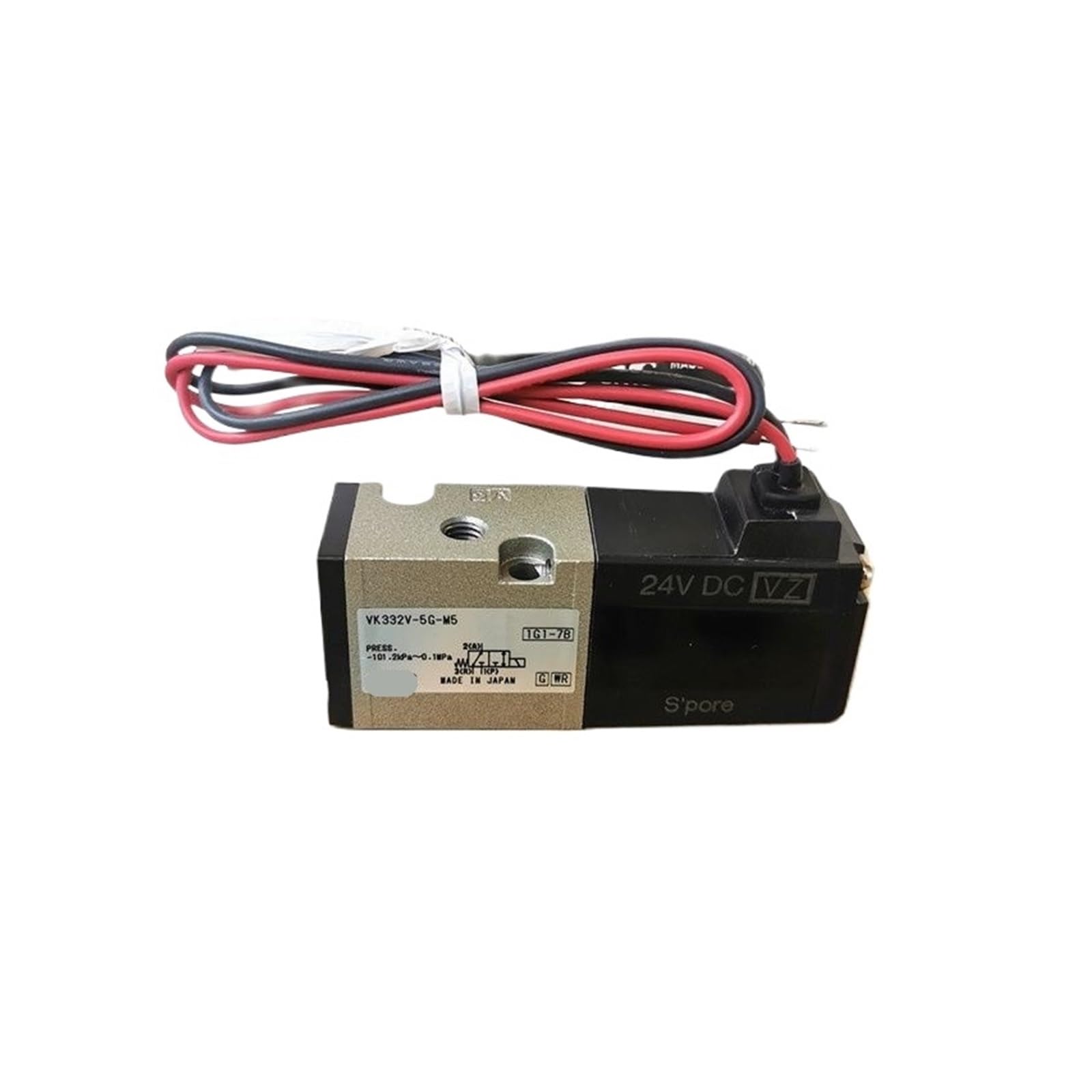 EOTVHTMT 1PCS solenoid valve VK332-5G-M5 VK332V-5G-M5 VK332/VK332V-5D/5DZ-01/M5 VK332(VK332-5DZ-01)