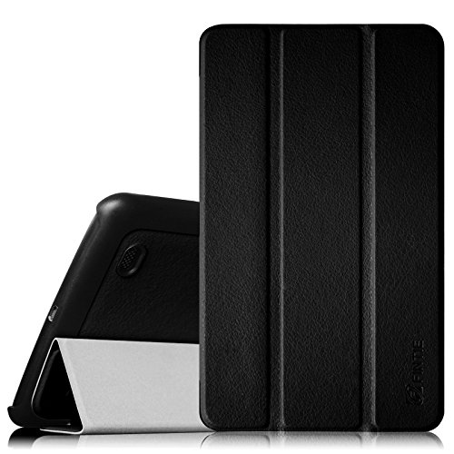 Fintie SlimShell Case for LG G Pad 7.0 - Ultra Lightweight Cover with Auto Sleep/Wake Feature for LG GPad V400 / V410 (LTE) / VK410 / UK410 / LK430 (G Pad F7.0) 7-Inch Tablet (Black)