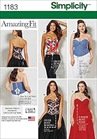 Simplicity Patterns US1183AA Misses' and Plus Size Corsets, AA (10-12-14-16-18)