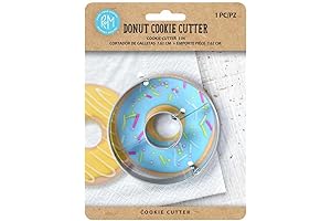 Donut Cookie Cutter, One Size, Silver