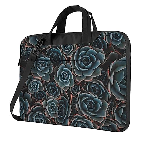 Sacoche ordinateur 15.6 pouces imperméable et noire à motif