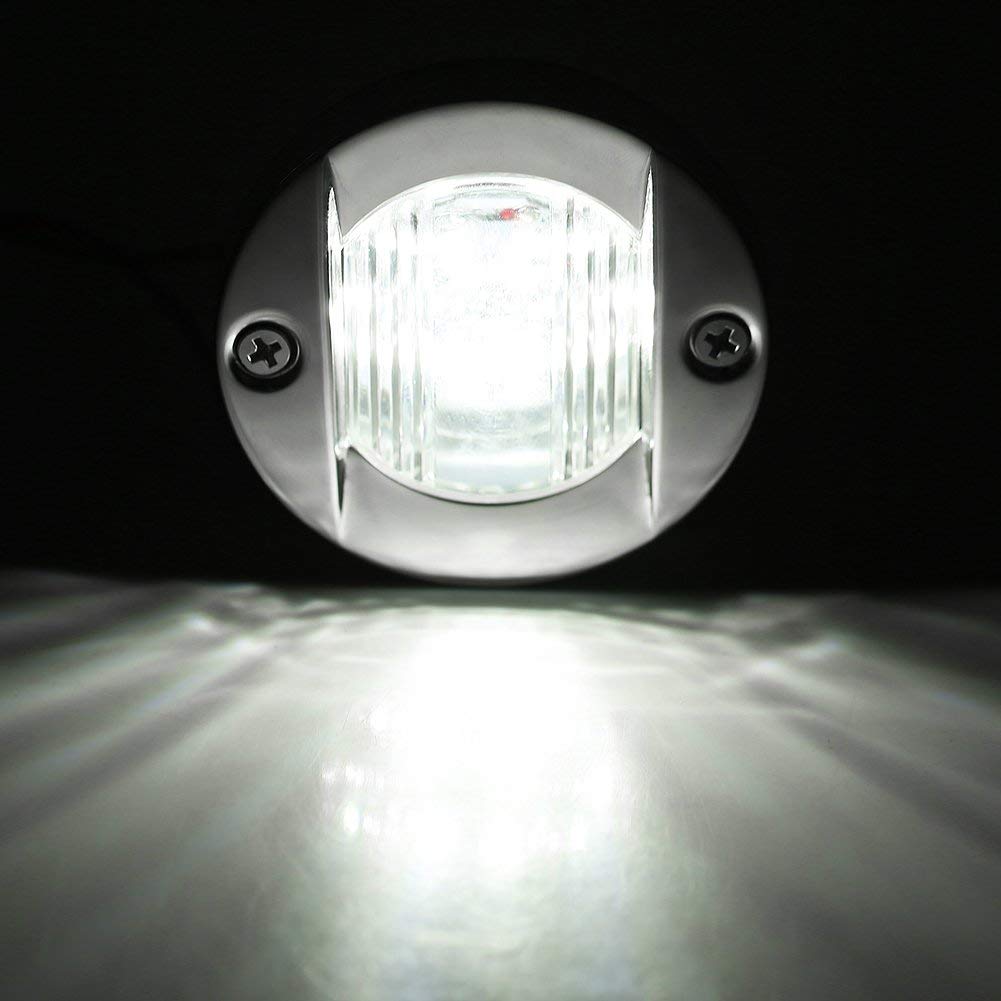 Keenso Marine Hecklicht, 12V Wasserdicht Boot Licht LED Navigationslicht Hecklicht Ankerlicht für Boot Marine Yacht