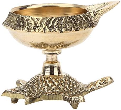 phareLamp Presents Pure Brass Diyas Indian Puja Oil Lamps - Diwali Diyas Set for Diwali Home Decoration (Pack of 4) #A168