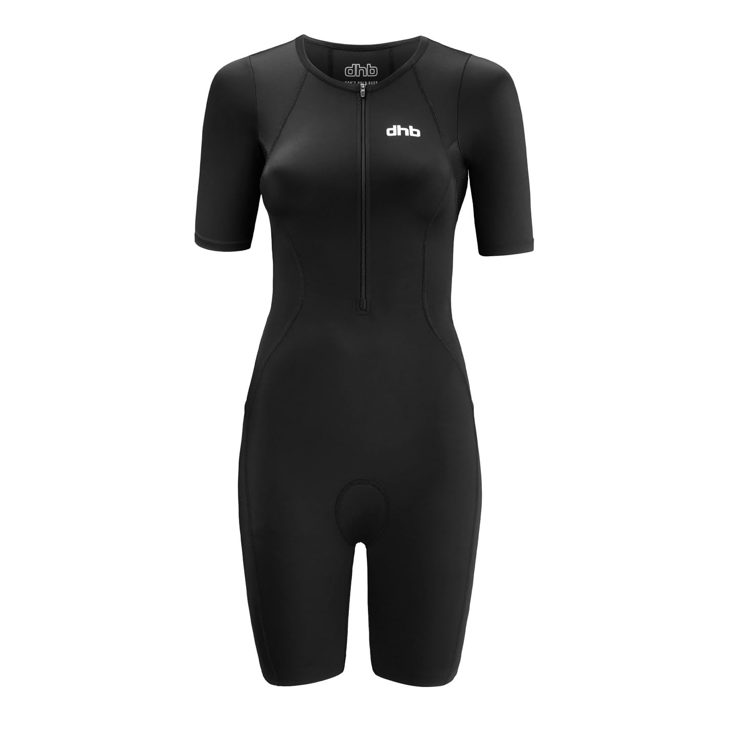 DHB Womens Hydron Short Sleeve Tri Suit Black 14