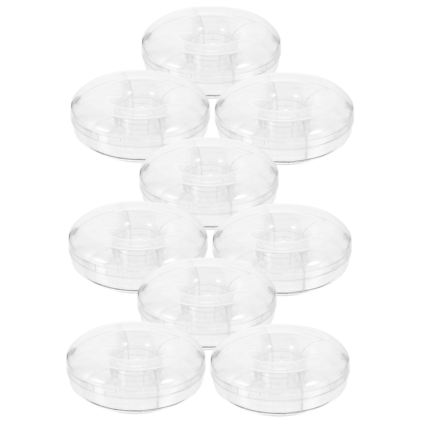 TOPBATHY Scatola per Caramelle Mini a Forma di Donut, 12 Pezzi