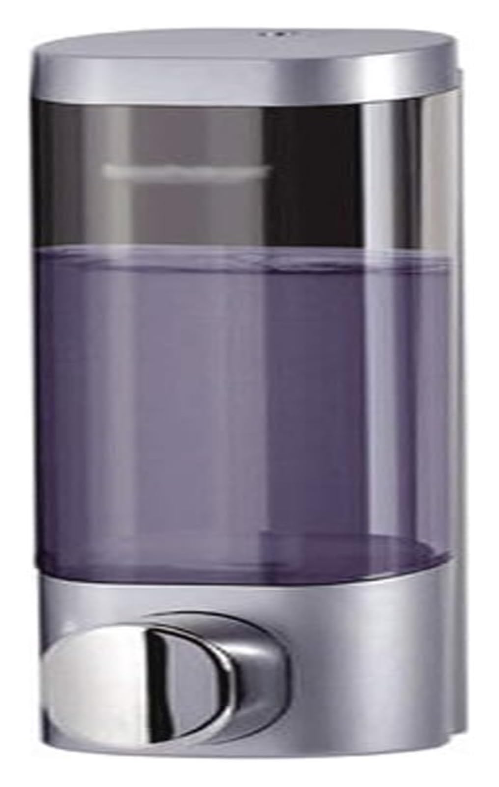 Hand Soap Dispenser, Soap Dispenser Wall Mounted Manual Silver 300ml