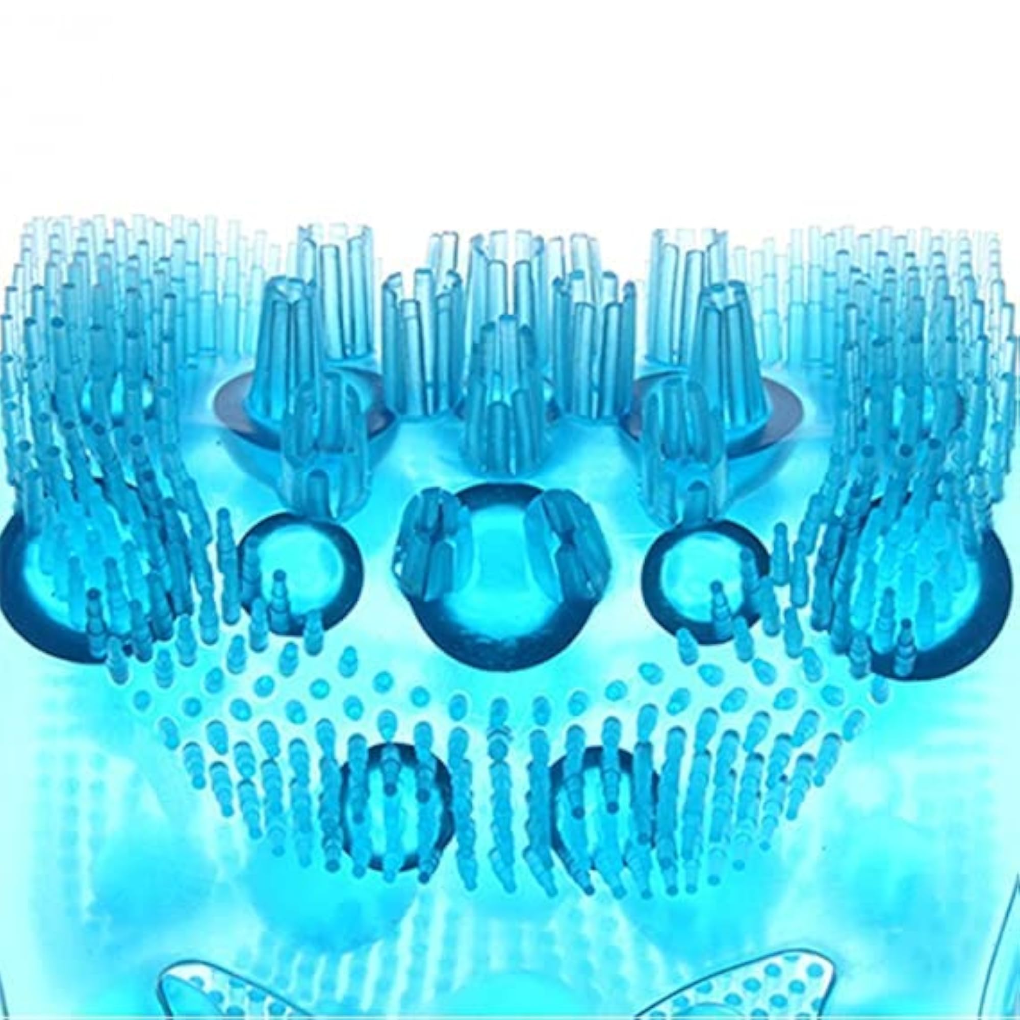 Dual Sided Back Scrubber, Bath Foot Cleaner