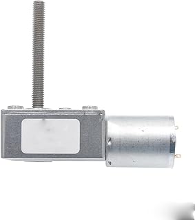 turbine speed Wiper Motor, Rpm Motor, Rotary Actuator, JGY370 Wind Turbine, 6v Dc Gear Reduction Motor, High Torque Self-locking screw motor 50mmM6 worm controllable ( Color : Motor+bracket , Size : 6