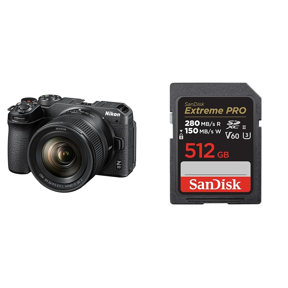 Amazon | Nikon ミラーレス一眼 Z30 12-28 PZ VR レンズキット