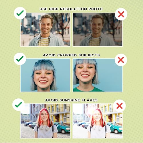 Custom Face Stickers, Personalized Stickers with Your Own Photo Die Cut, Optional Pack Pieces 25, 60, 120, 250 & 500, 6 Sizes, Customize Face Sticker for Kids - Customizable Waterproof Sticker - Thumbnail 3